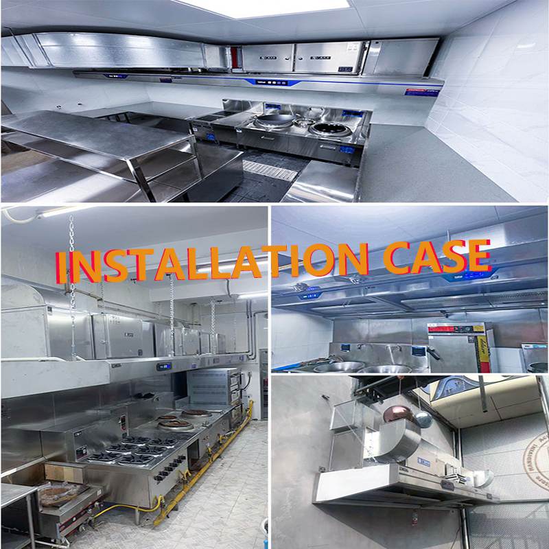 Smart Range Hood with ESP  for - Range Commercial Kitchen ulasan dan harga