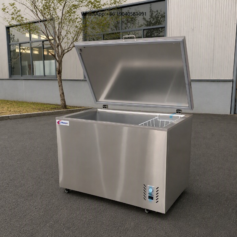 Stainless Steel Material Super - Commercial Chest Freezer ulasan dan harga