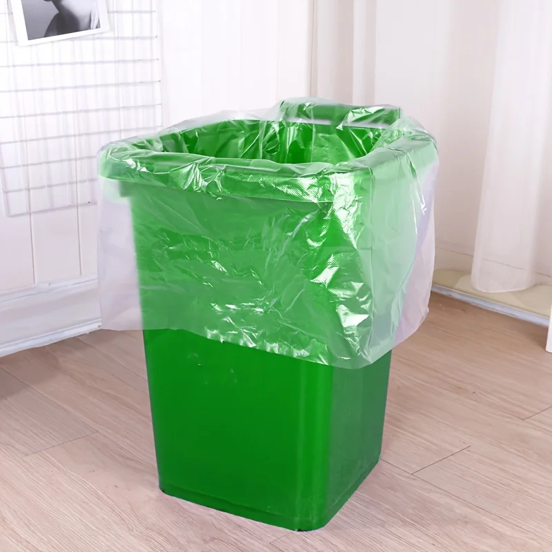 50PCS Clear Trash Bags Large C - Commercial Kitchen Bin ulasan dan harga