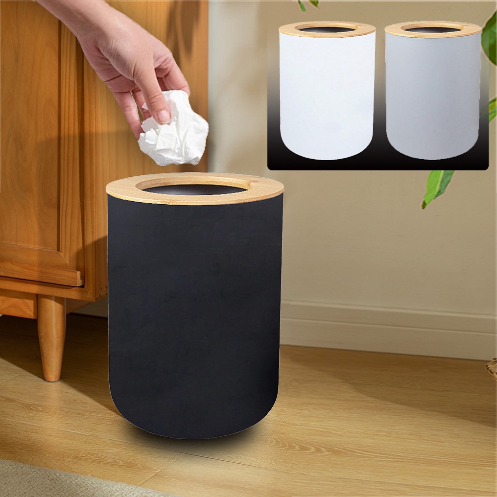 Black Plastic Trash Bin Modern - Commercial Kitchen Bin ulasan dan harga