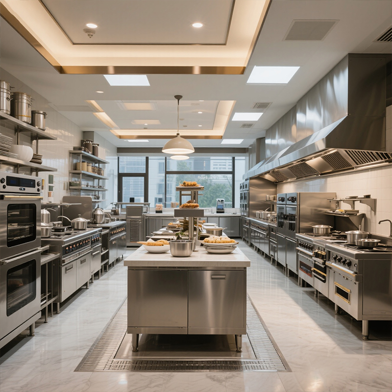 Automatic Commercial Kitchen E - Range Commercial Kitchen ulasan dan harga