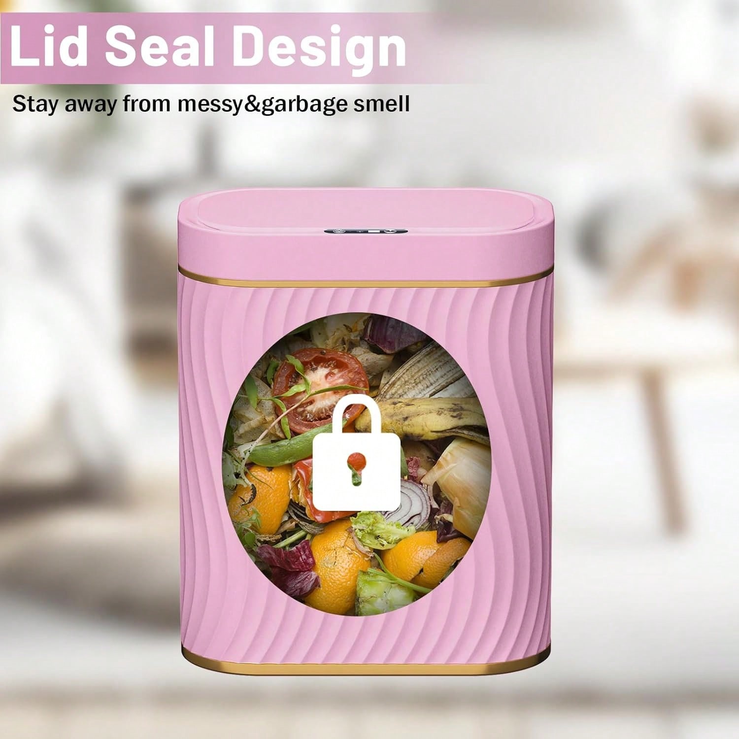 Smart Motion Sensor Trash Can, - Commercial Kitchen Bin ulasan dan harga