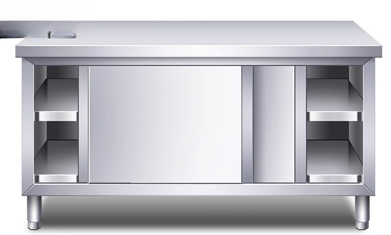 Kitchen Console Stainless Stee - Commercial Kitchen Worktops ulasan dan harga
