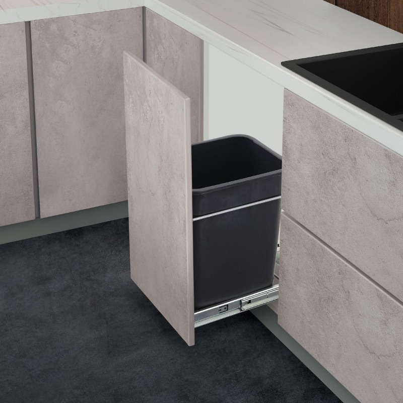 Hidden Trash Can Household Cab - Commercial Kitchen Bin ulasan dan harga