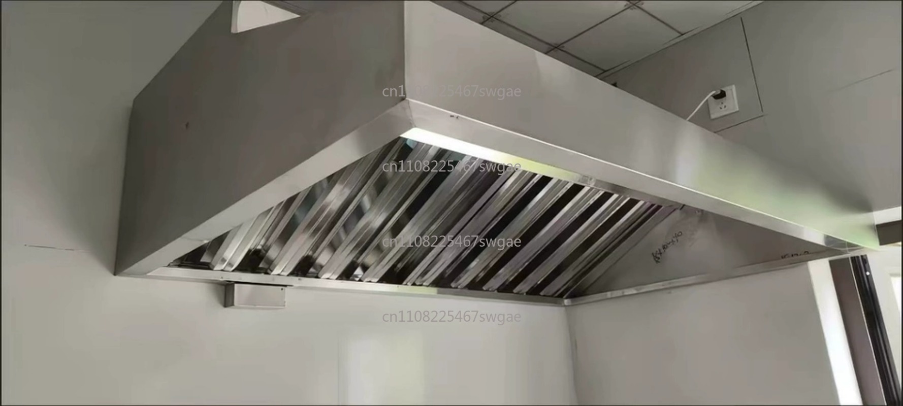 Steel Kitchen Exhaust Hood Hig - Range Commercial Kitchen ulasan dan harga