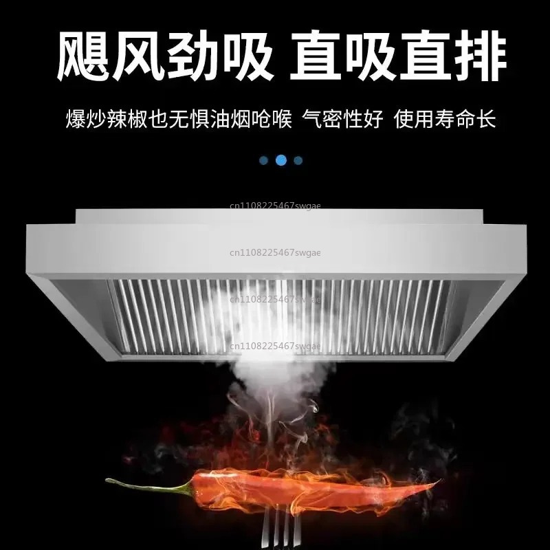 Steel Kitchen Exhaust Hood Hig - Range Commercial Kitchen ulasan dan harga