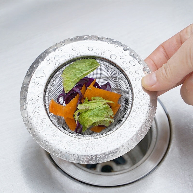 Stainless Steel Sink Strainer  - Commercial Kitchen Bin ulasan dan harga