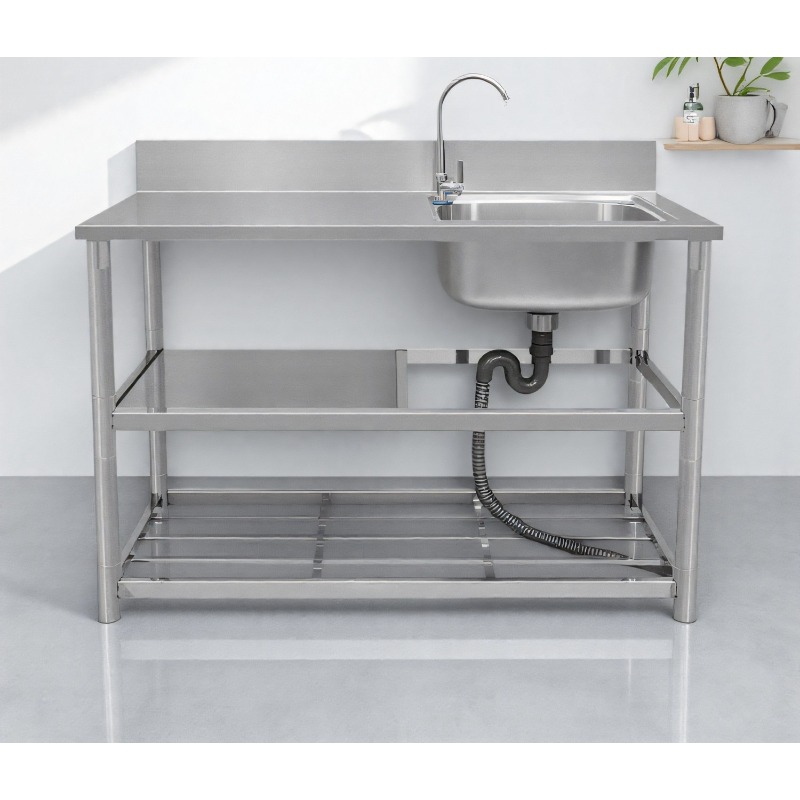 Stainless steel freestanding s - Commercial Kitchen Worktops ulasan dan harga