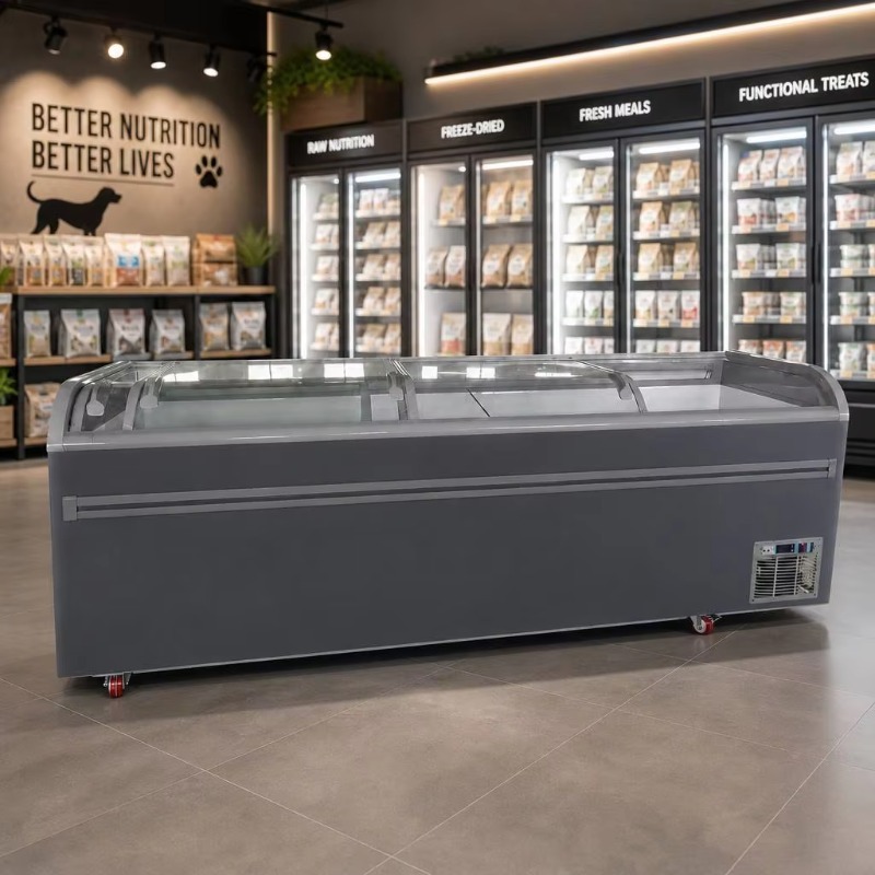 Glass Top Chest Freezer With R - Commercial Chest Freezer ulasan dan harga