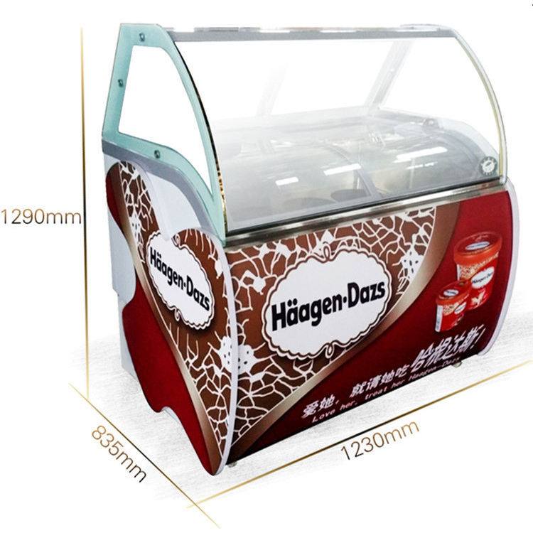 QDMECH Factory Price Hard Ice  - Commercial Chest Freezer ulasan dan harga
