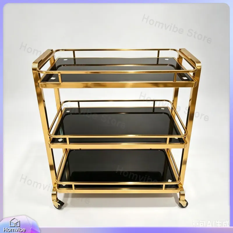 Stainless Steel 3 Tier Rolling - Commercial Kitchen And Bar ulasan dan harga