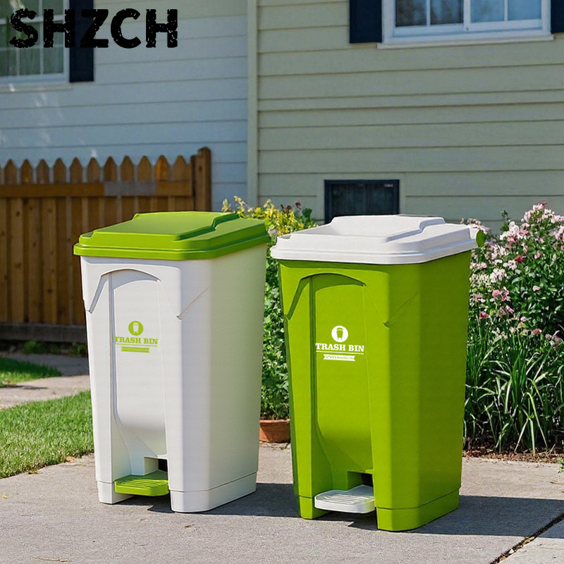 Large Outdoor Step Trash Can,  - Commercial Kitchen Bin ulasan dan harga
