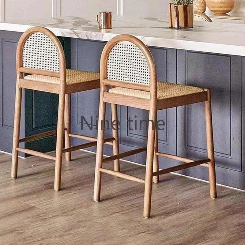 Solid Wood Rattan Kitchen Bar  - Commercial Kitchen And Bar ulasan dan harga